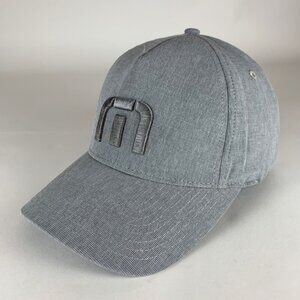Travis Mathew Golf Mens Gray Snapback Hat